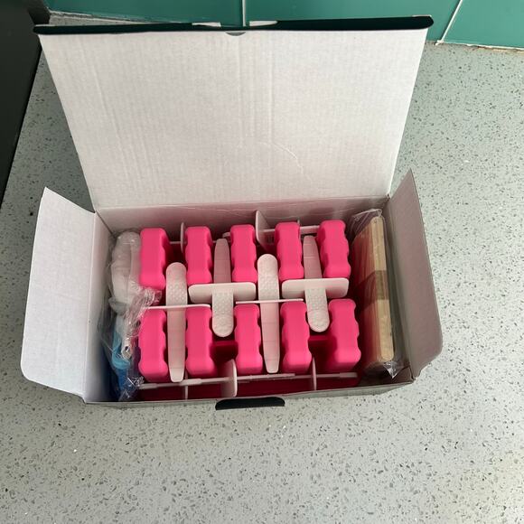 Miaowoof Homemade Popsicle Molds 10 Silicone Ice Pop Maker BPA Free New Open Box - Picture 3 of 10